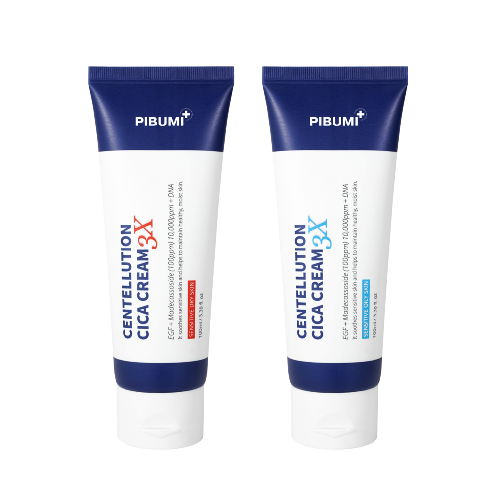 [ Centellution Cica Cream 3X 100ml ] Acne, Blemishes and Blemishes Cream